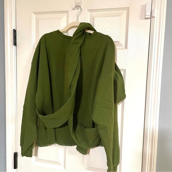 La Detresse High Priestess Wrap Sweatshirt pullover Large NEW - Picture 7 of 9